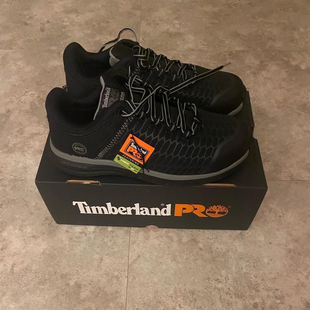 Timberland pros work shoes steel toe brand new